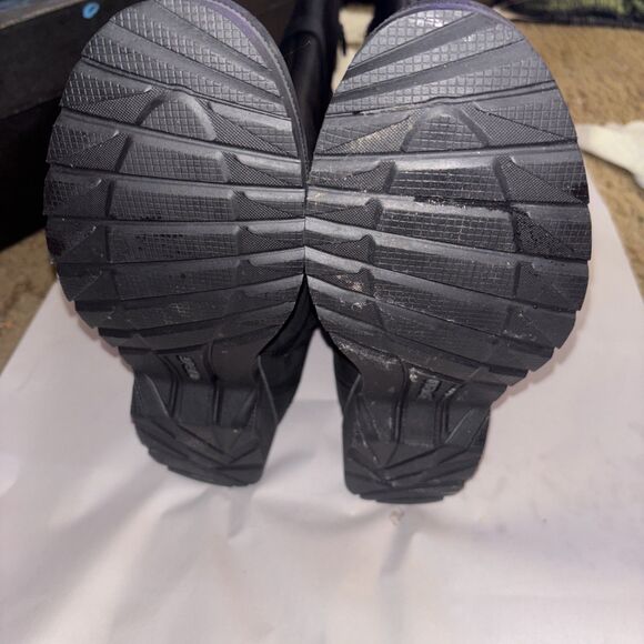 Teva DeLaVina Women's Size 8 Tall Black Leather Waterproof 1003011 Boots New - Picture 6 of 16